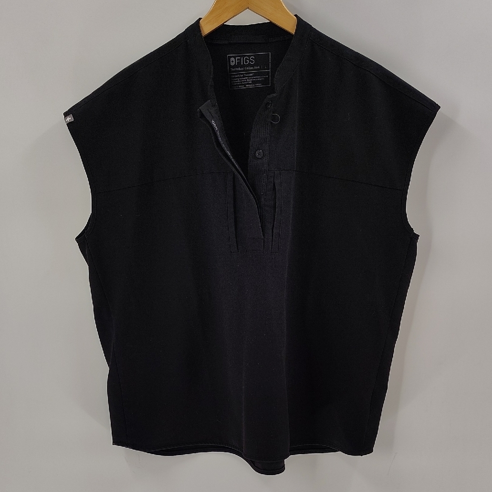 Figs Technical Collection Size Large Black Pullov… - image 1